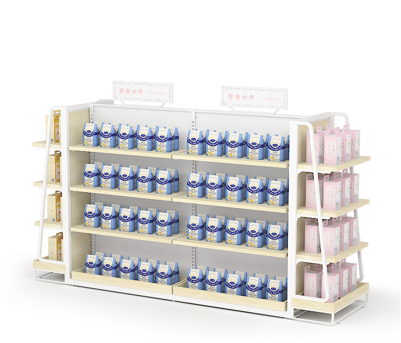 牡丹江母嬰店貨架,孕嬰店陳列架,定制孕嬰店貨架廠家