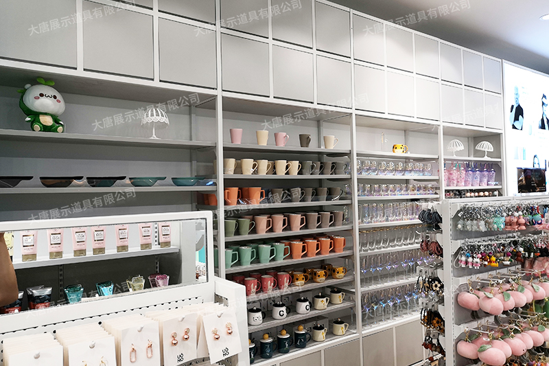 雅安精品店貨架，NOME貨架，諾米陳列架，大唐展示貨架，北歐風貨架，三元店貨架