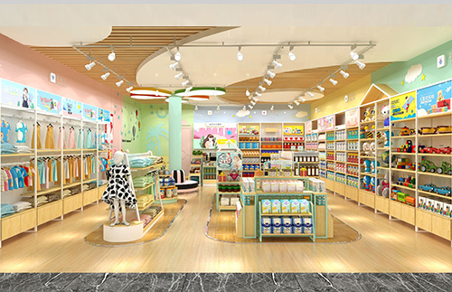 鐵嶺【母嬰貨架】孕嬰店門店選址的技巧_大唐展示貨架廠