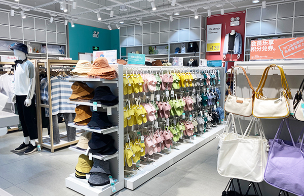 鐵嶺精品店展示貨架陳列的基本規則