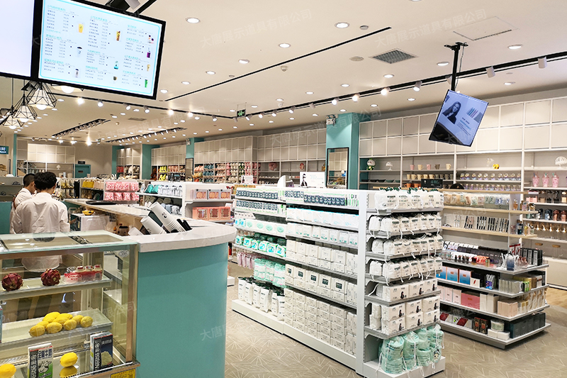 鐵嶺精品店貨架，NOME貨架，諾米陳列架，大唐展示貨架，北歐風(fēng)貨架，三元店貨架