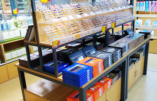 石家莊文具貨架廠家教你怎么識別貨架質量的好壞