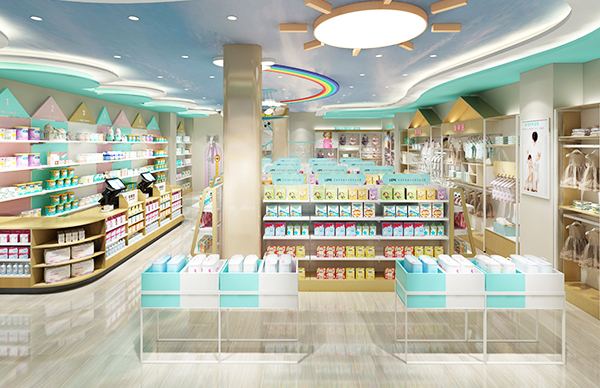 母嬰店鋪設計與布局，增加客流量