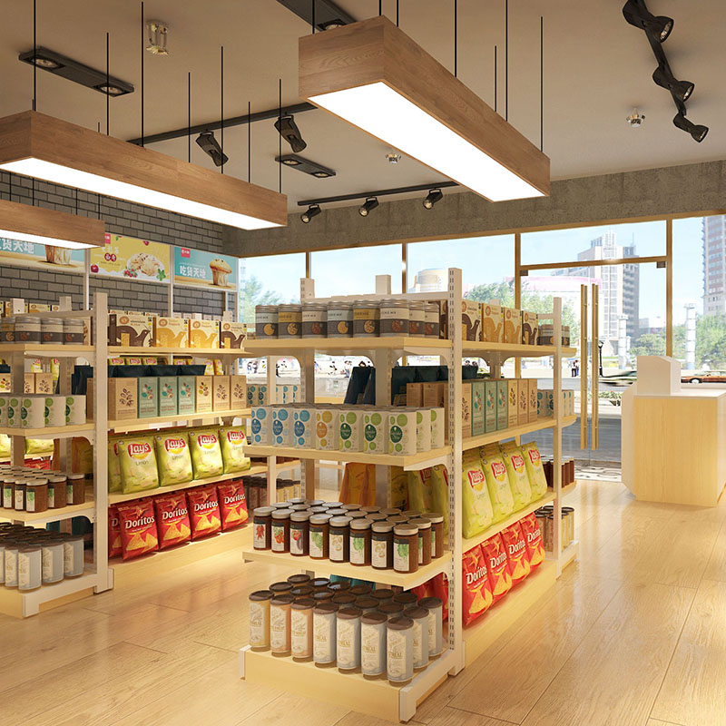 山西零食店貨架