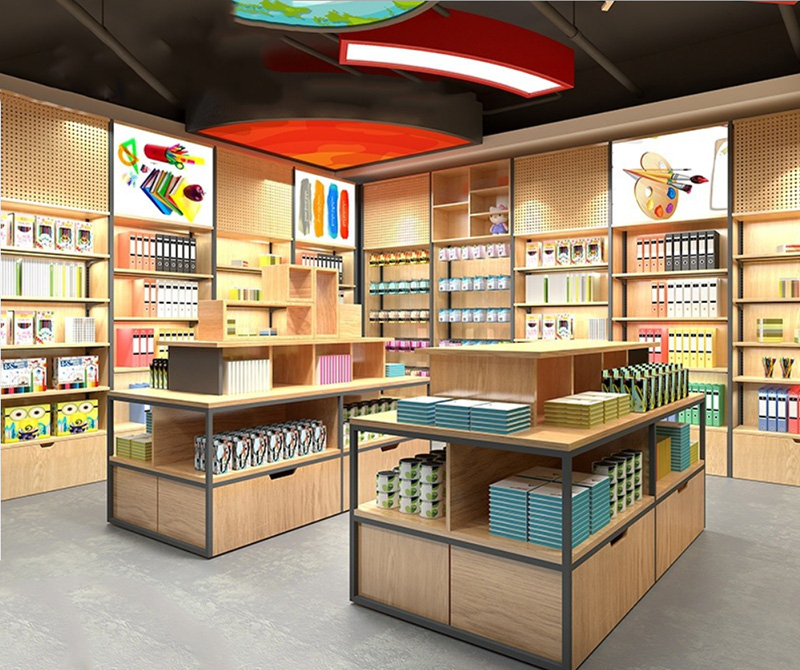 大慶辦公用品陳列架,文體店貨架,文具店展示架