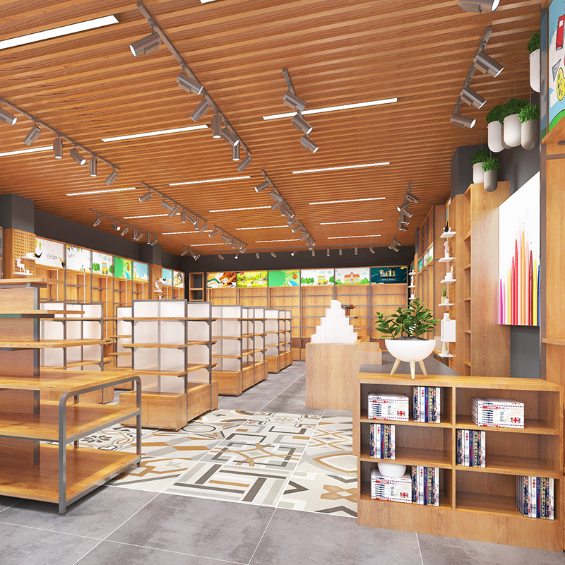 荔灣文具店貨架