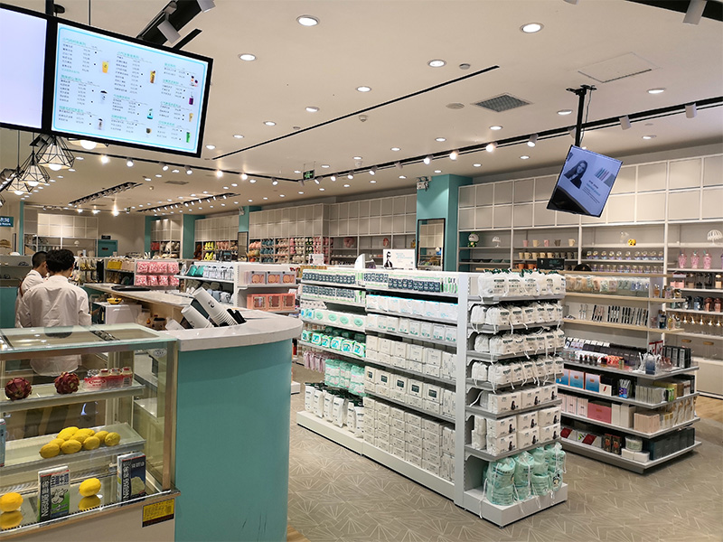 江蘇定制精品店陳列柜,定制精品展示架,精品店貨架廠家