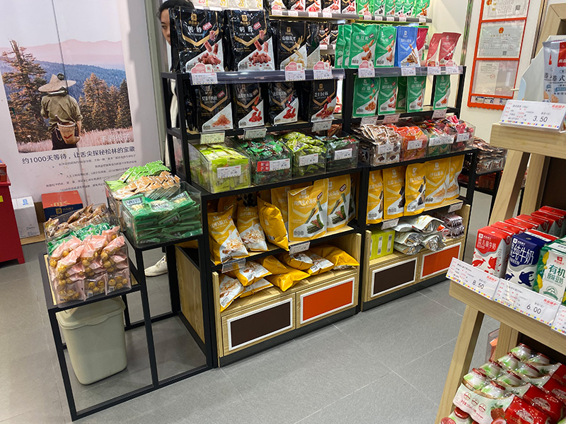 哈爾濱深圳零食貨架,定制零食展示架,零食貨架廠家直銷
