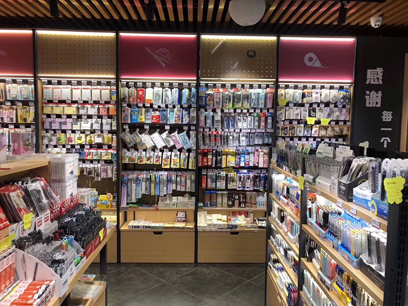 貴州鋼木貨架,晨光貨架,文體店展示架,大唐陳列架