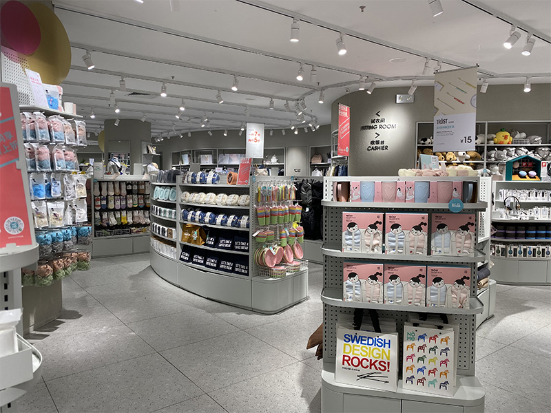 黑龍江精品店陳列架,諾米貨架,定制精品店貨架廠家