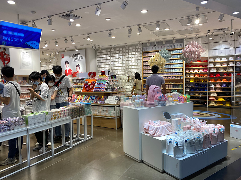 保定優品展示架,定制精品貨架展示架,百貨精品貨架