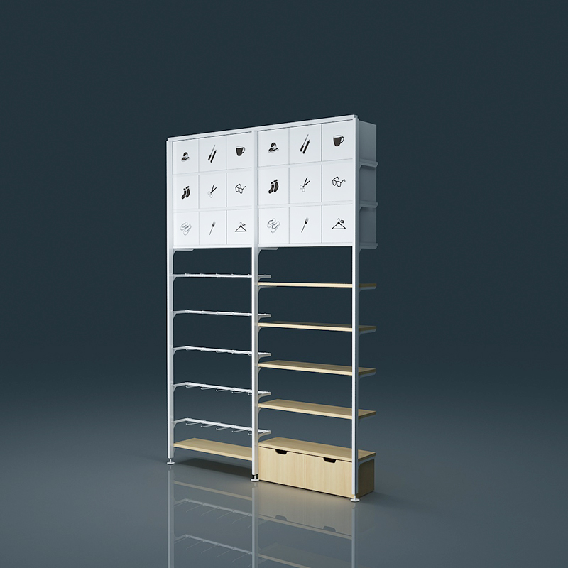 保定名創鞋業貨架