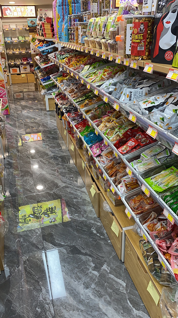 渭南大唐展示貨架,小食品陳列架,小零食店貨架