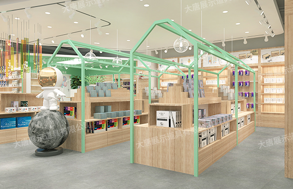 湖北一家文具店貨架怎么抓住設(shè)計要點