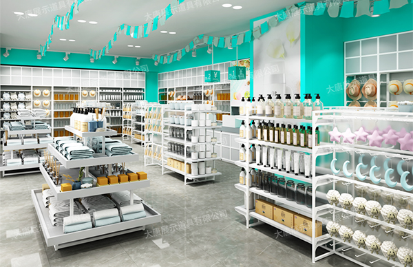 保定精品店展示貨架怎么擺放起來才能好看又實用