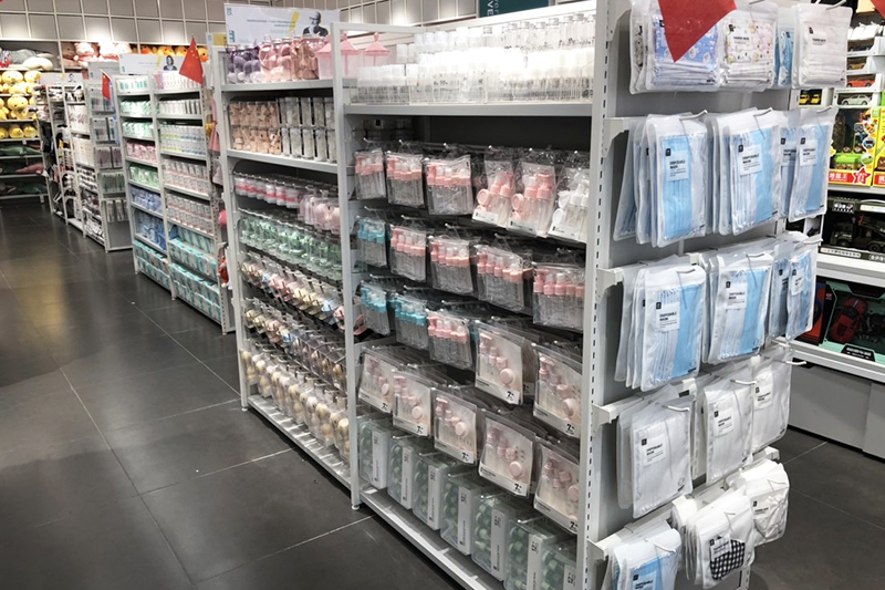 昆明精品店貨架，精品店陳列架，飾品貨架，展示貨架，大唐展示貨架，北歐風貨架，三元店貨架