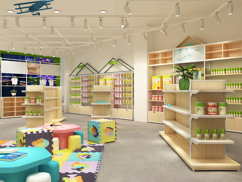 三明母嬰貨架廠家,母嬰展示架廠家,母嬰陳列架定制