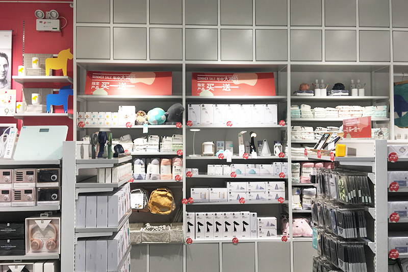 肇慶精品店貨架，NOME貨架,諾米陳列架,邊柜陳列架,大唐展示架,定制貨架