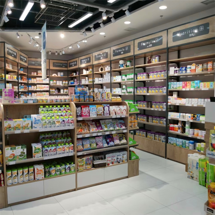 肇慶精品百貨店貨架,展示貨架,展示道具