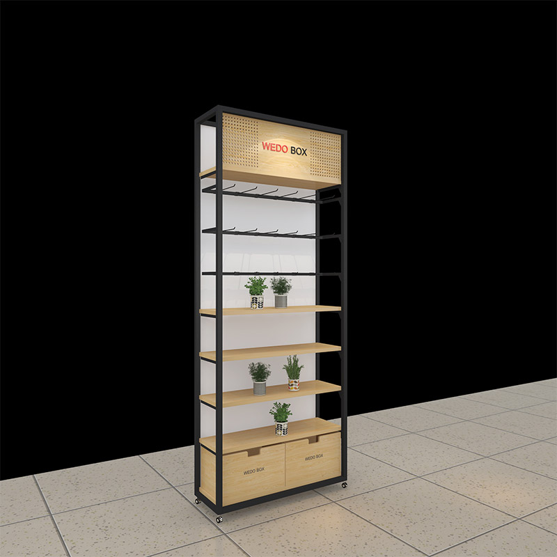 蚌埠名創(chuàng)優(yōu)品貨架母嬰店寵物店飾品文具店展示架