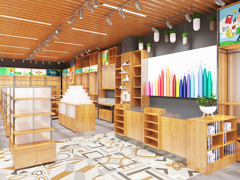 鞍山文具店陳列架,文體店展示架,文具店展示柜廠家