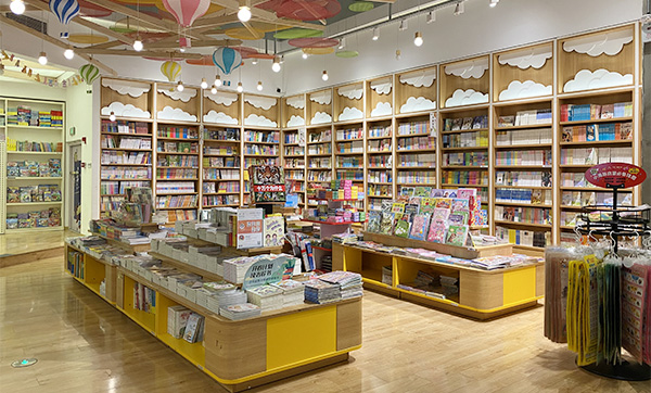 海珠辦公用品文體店展示架