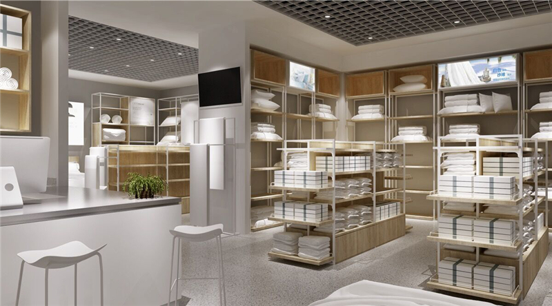 肇慶三元店貨架,精品店展示架,家居百貨貨架