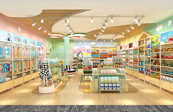 永州母嬰店貨架陳列設(shè)計的五個竅門，掌握起來！