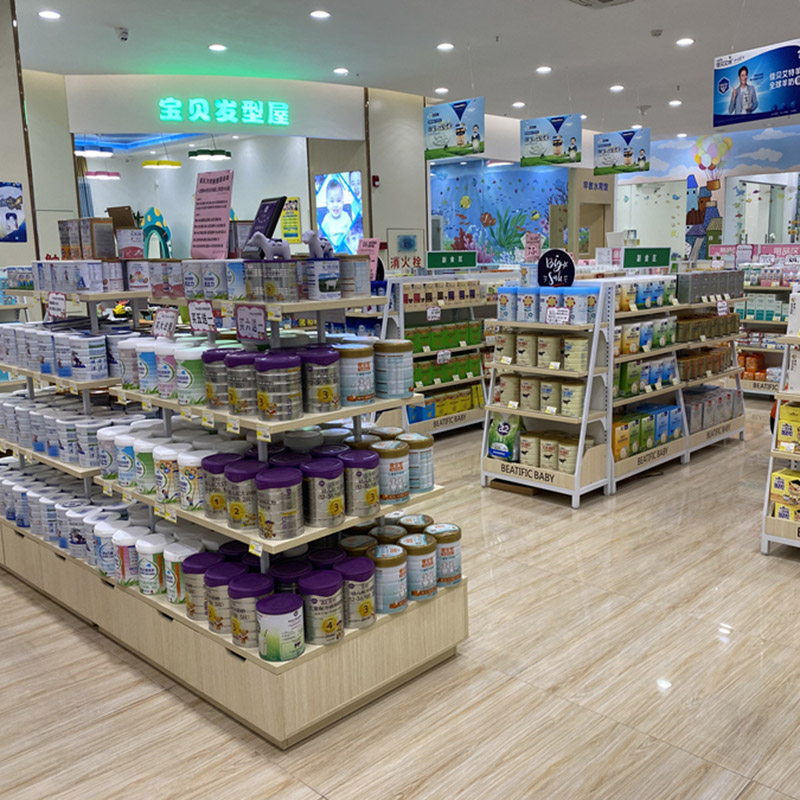 白云嬰童店陳列展示貨架