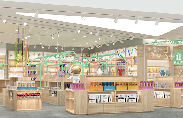 永州文具店陳列擺設貨架怎么樣好一些呢？