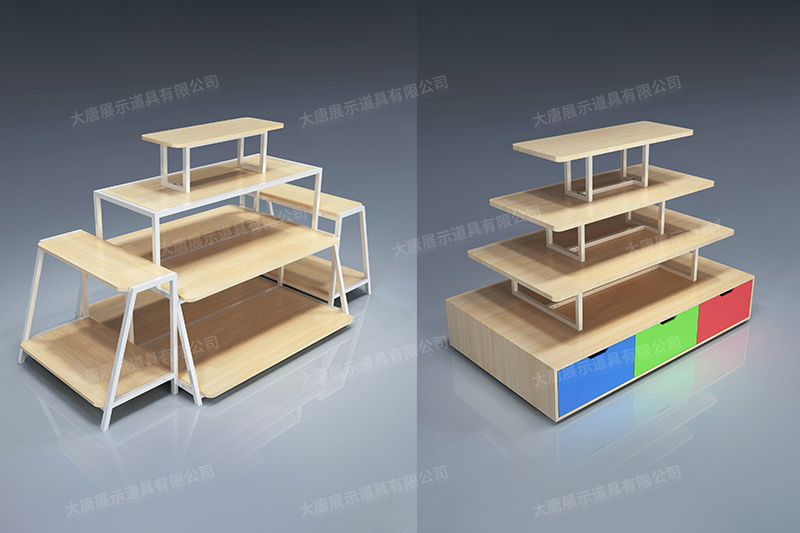 云浮母嬰店貨架，母嬰奶粉貨架，奶粉陳列架，母嬰整店輸出，大唐展示貨架