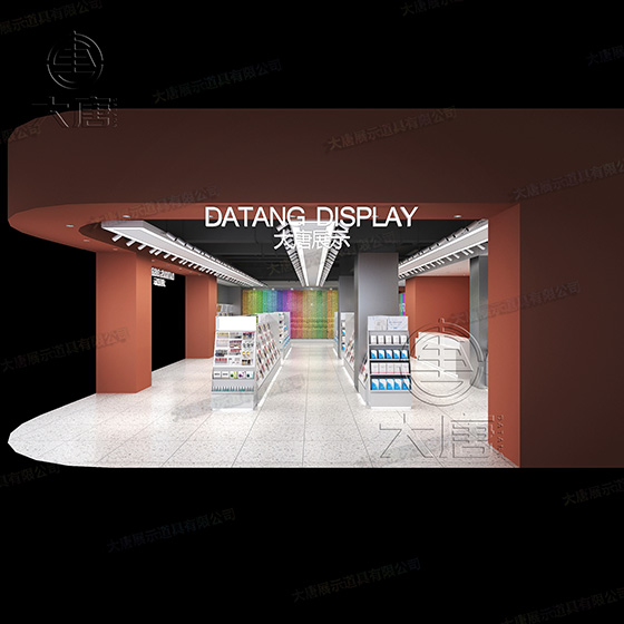 呂梁彩妝店展示貨架