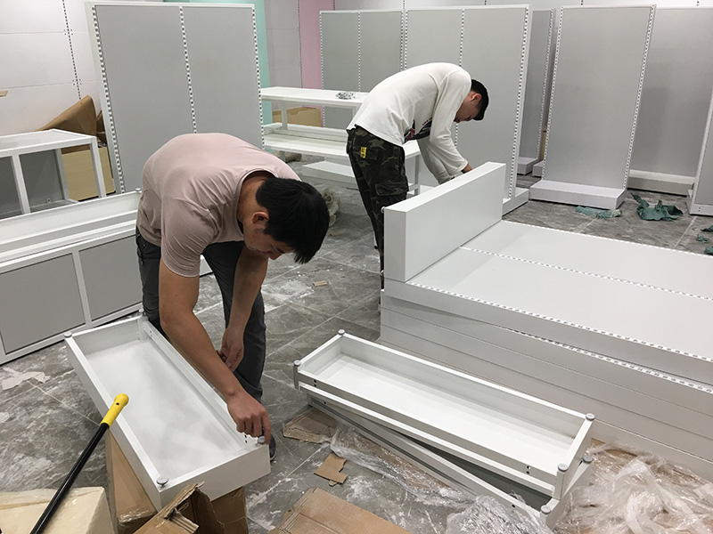 淮安NOME貨架,精品店貨架,貨架安裝,定制貨架