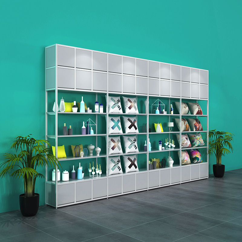 固原諾米貨架飾品店靠墻展示架