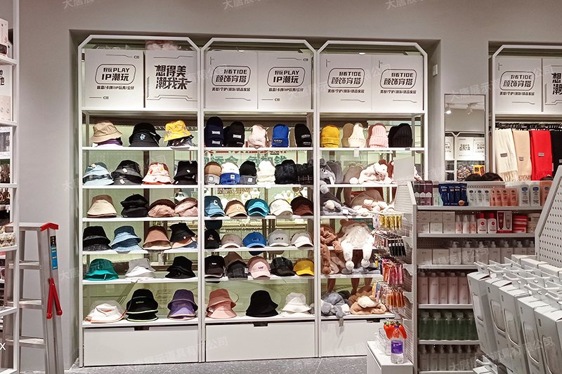 徐州精品店貨架，NOME貨架，諾米陳列架，大唐展示貨架，北歐風貨架，三元店貨架