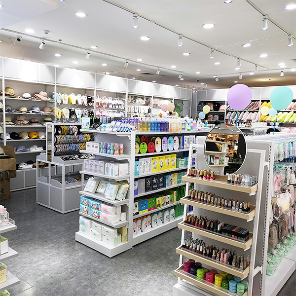 nome北歐風(fēng)貨架，名創(chuàng)優(yōu)品貨架定制